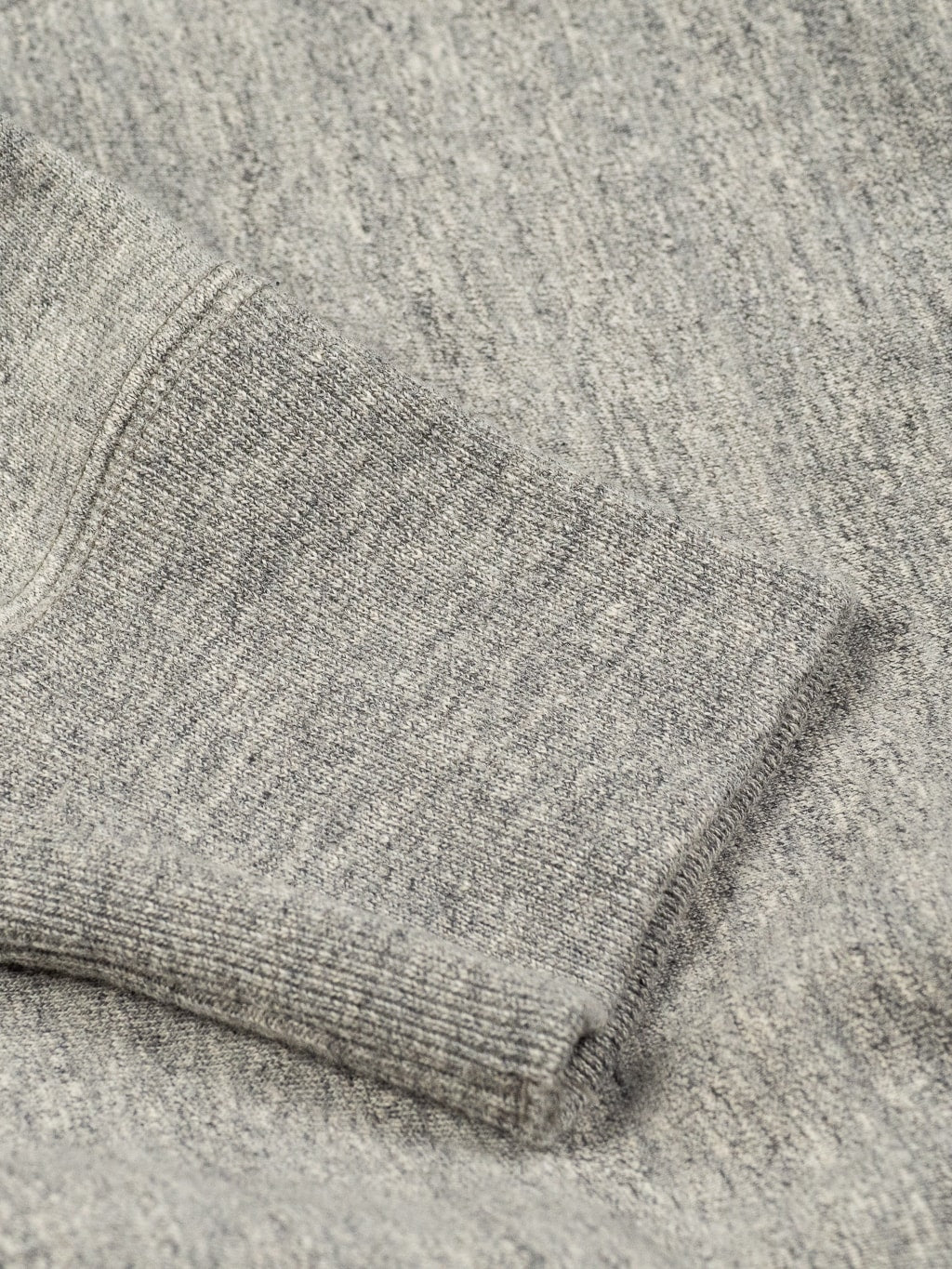 UES Puca Purcara Loopwheeled Sweatshirt grey heavyweight elastic cuff