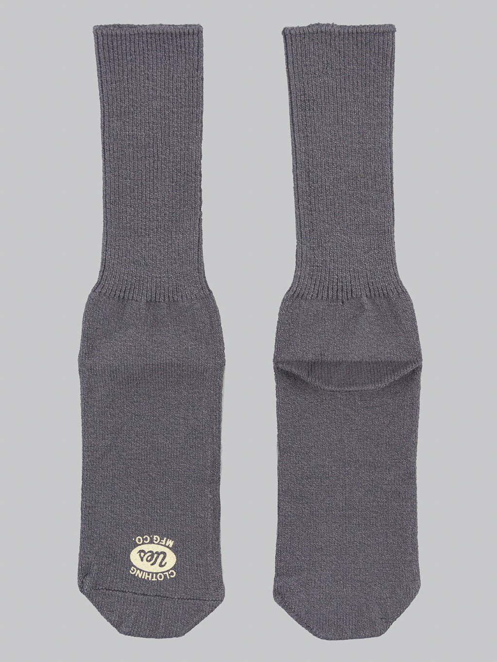 UES Yarn Unevess Three Ply Socks Grey durable