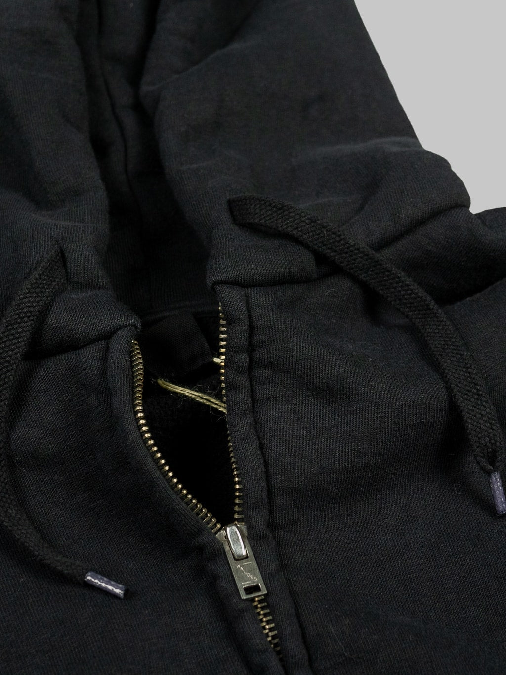 UES hoodie Zip Parka black waldes zip