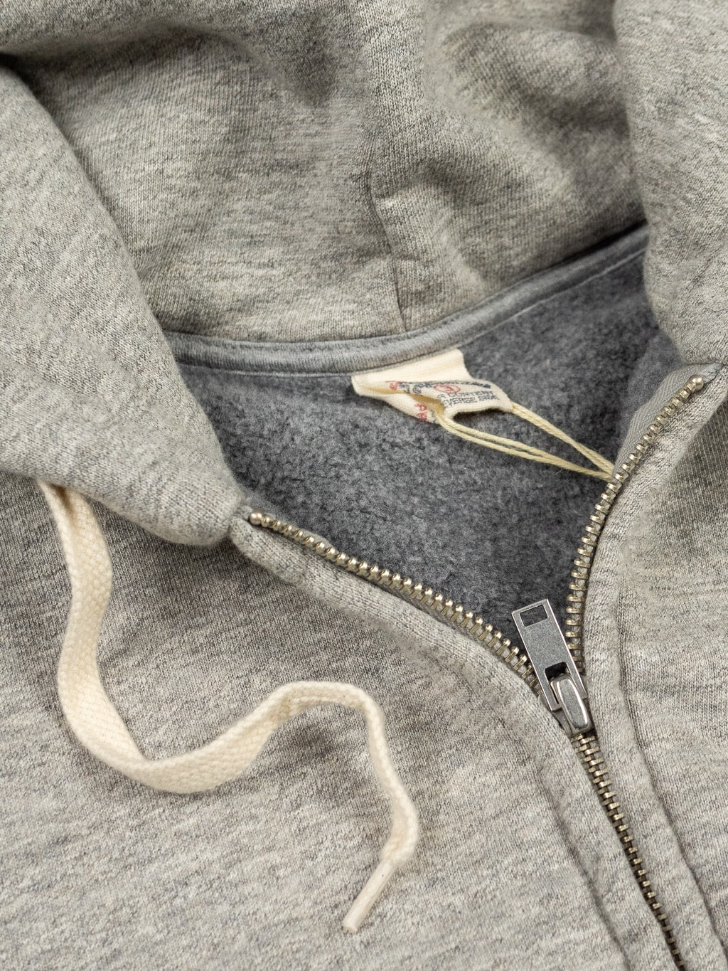 UES hoodie Zip Parka grey waldes zip