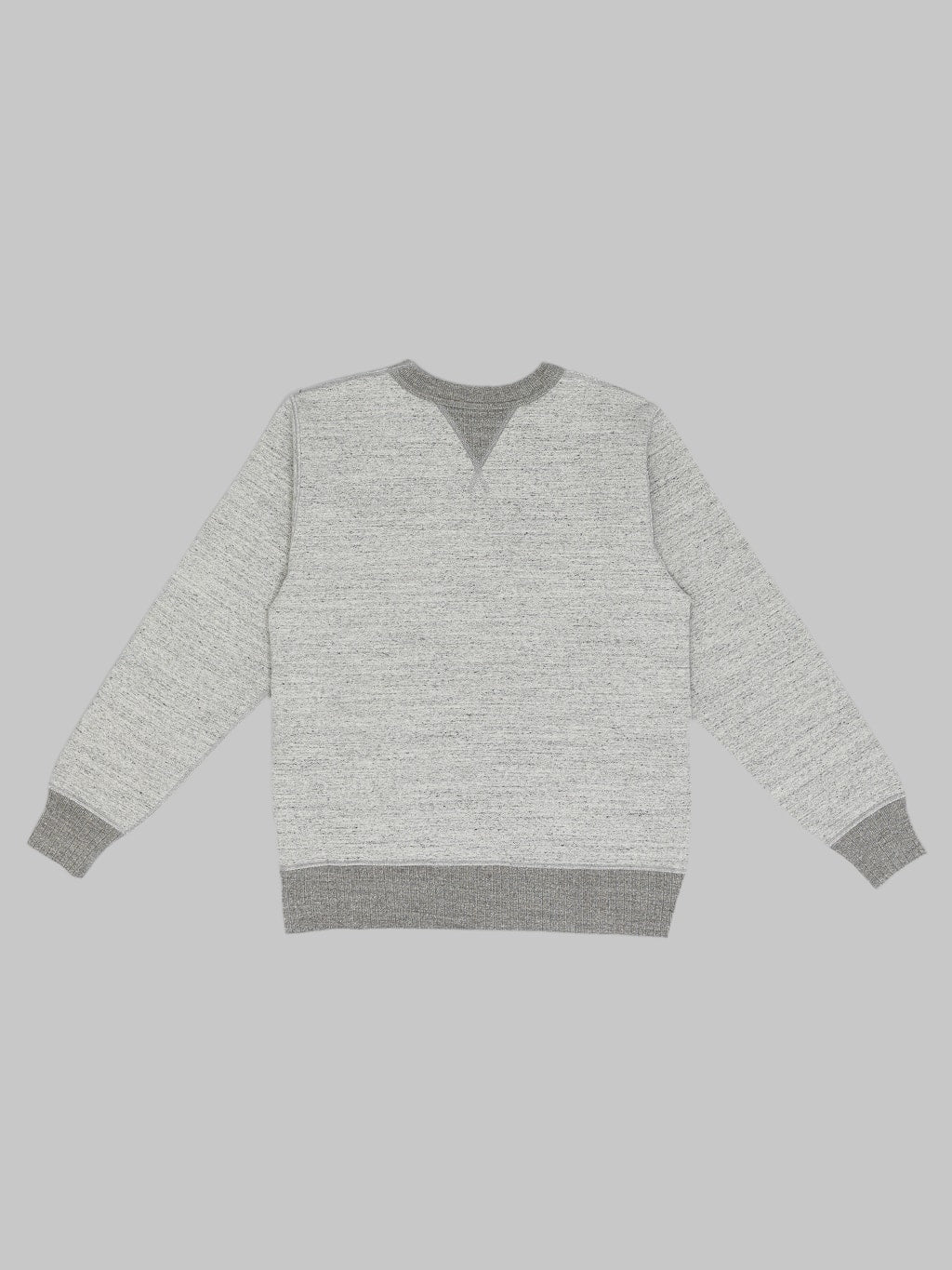 Whitesville Loopwheel Sweatshirt heather grey back