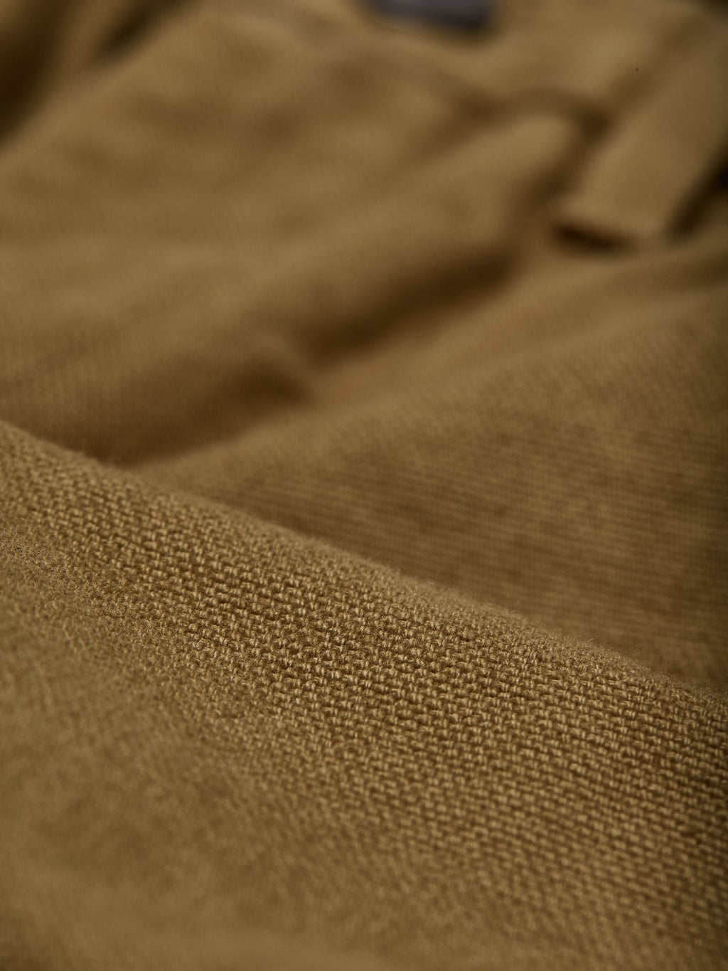 freenote cloth workers chino slim fit slub tan  fabric