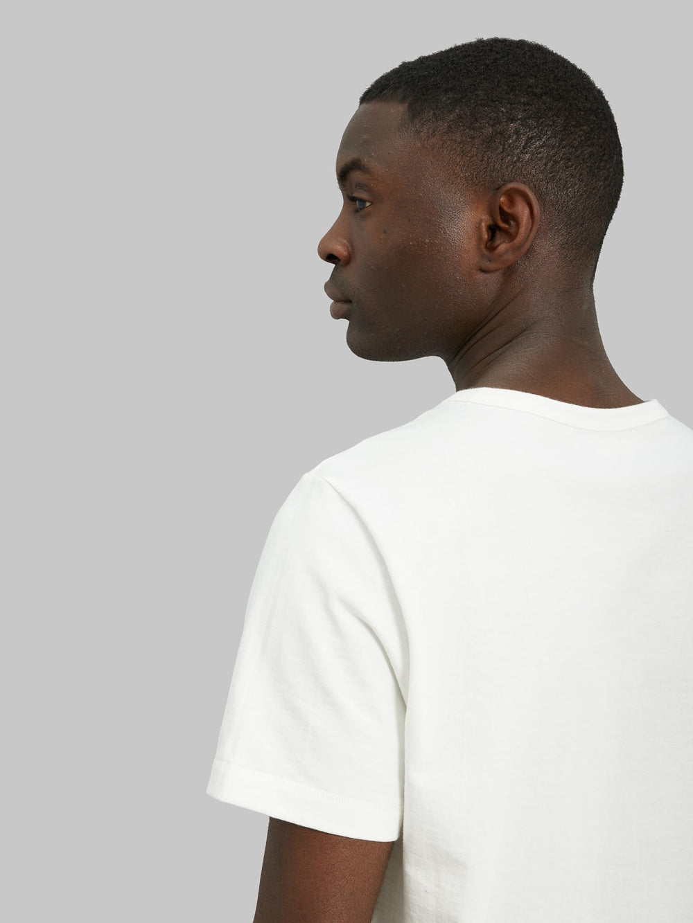 Merz b. Schwanen 215 Loopwheeled T-Shirt White - Worn in The Bear