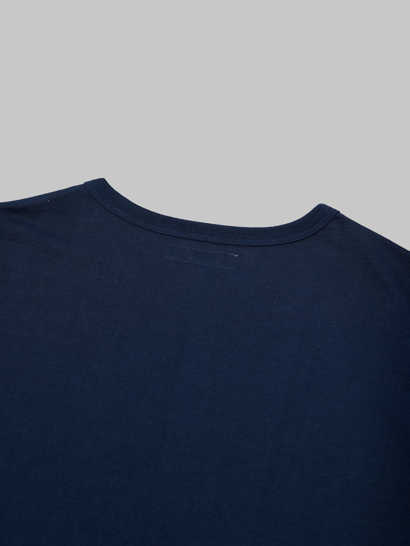 Merz b. Schwanen 215 Loopwheeled Classic T-Shirt Ink Blue