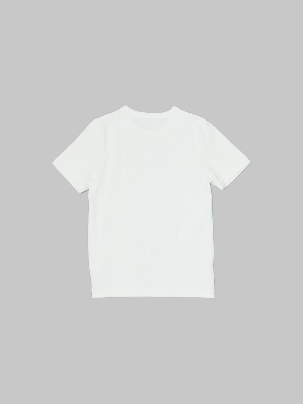 merz b schwanen 2S14 loopwheeled Tshirt cotton white  back