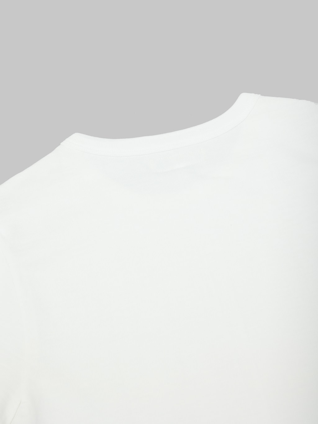 merz b schwanen 2S14 loopwheeled Tshirt heavy relaxed fit white back collar