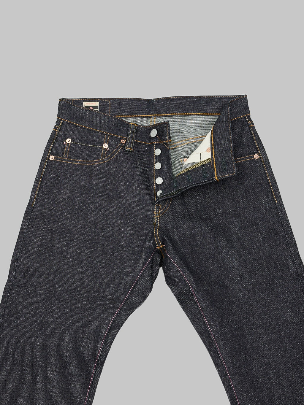 momotaro jeans 0405 v selvedge denim high tapered high rise