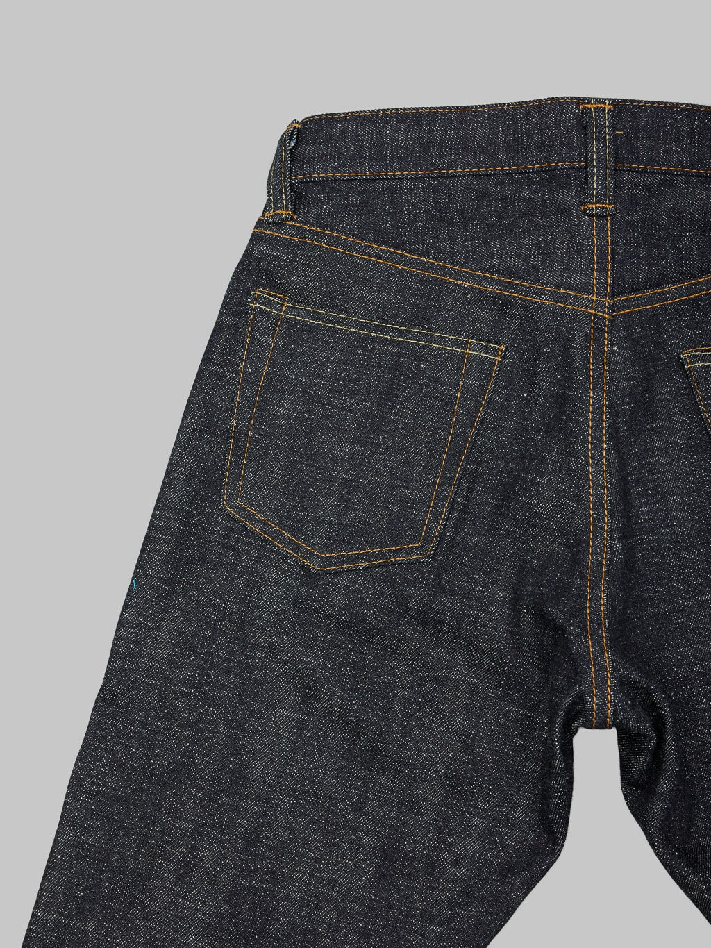 momotaro jeans 0605 82 16oz texture denim natural tapered plain pocket