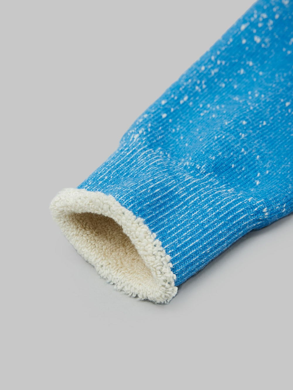 RoToTo R1515 Double Face Crew Socks in Dark Yellow/Light Gray main image 0