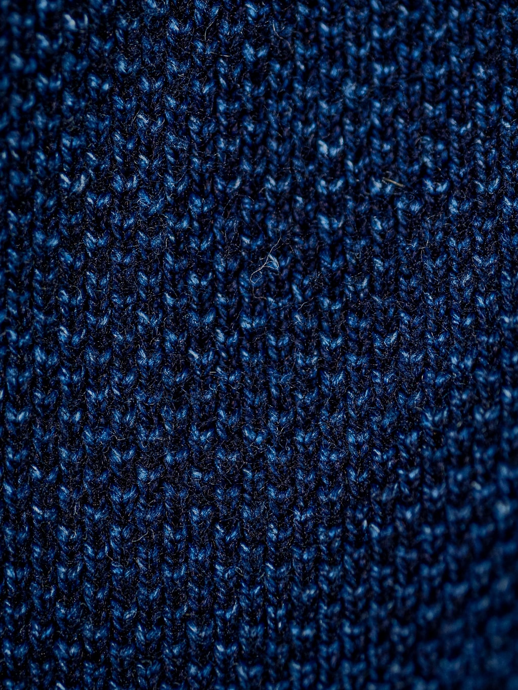 studio dartisan indigo dyed pique polo shirt material