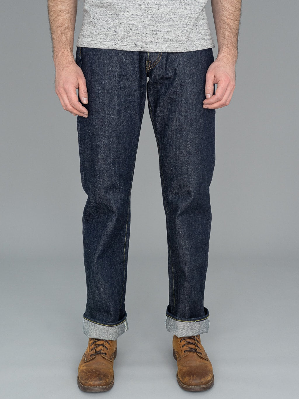sugar cane SC41947 14.25oz denim 1947 model regular straight jeans fit