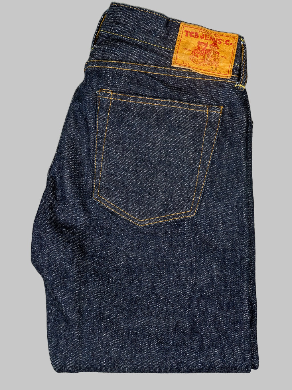 tcb jeans slim 50s selvedge japanese denim slim fit