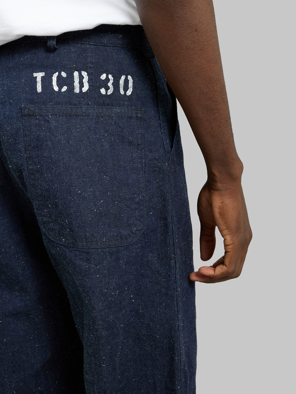 tcb jeans usn seamens denim trousers relaxed high rise