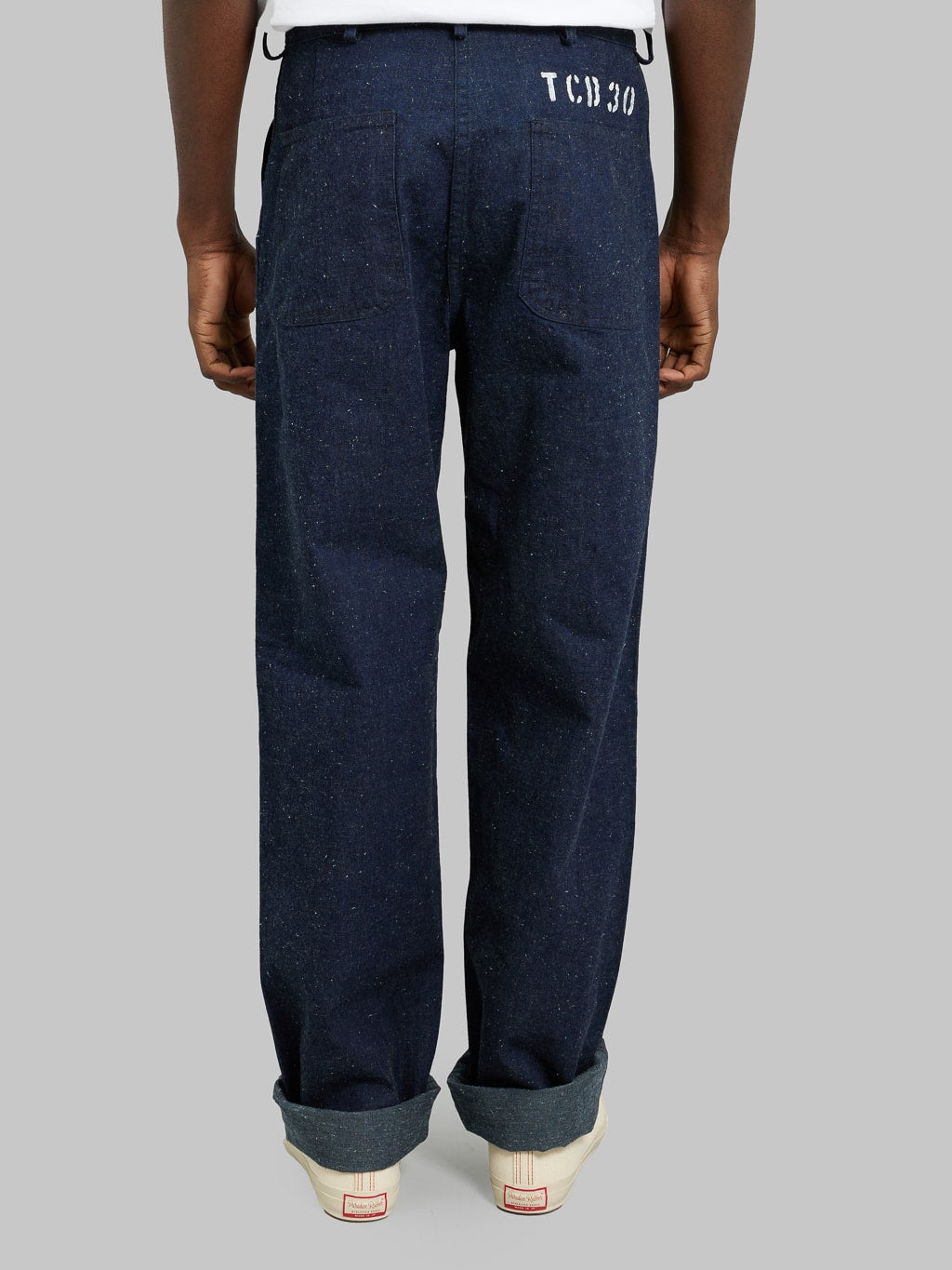 tcb jeans usn seamens denim trousers back fit