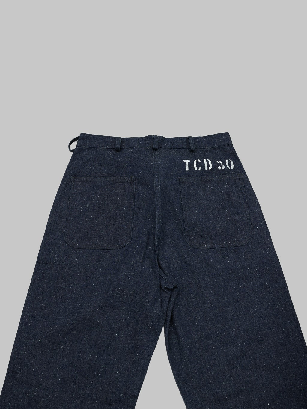 tcb jeans usn seamens denim trousers  back