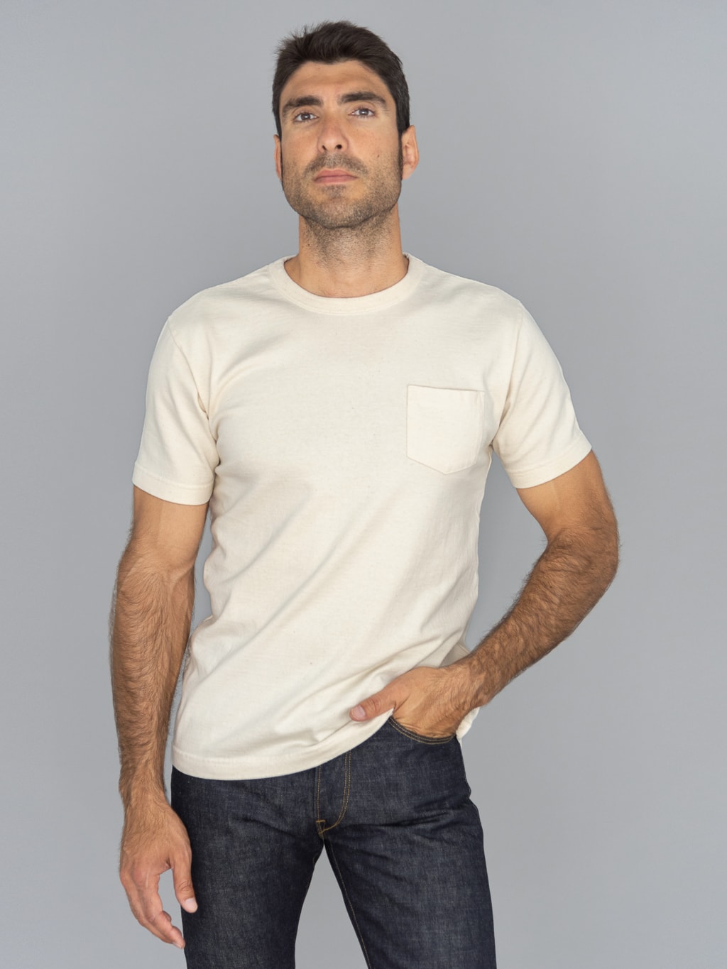 trophy clothing od pocket tee natural classic fit