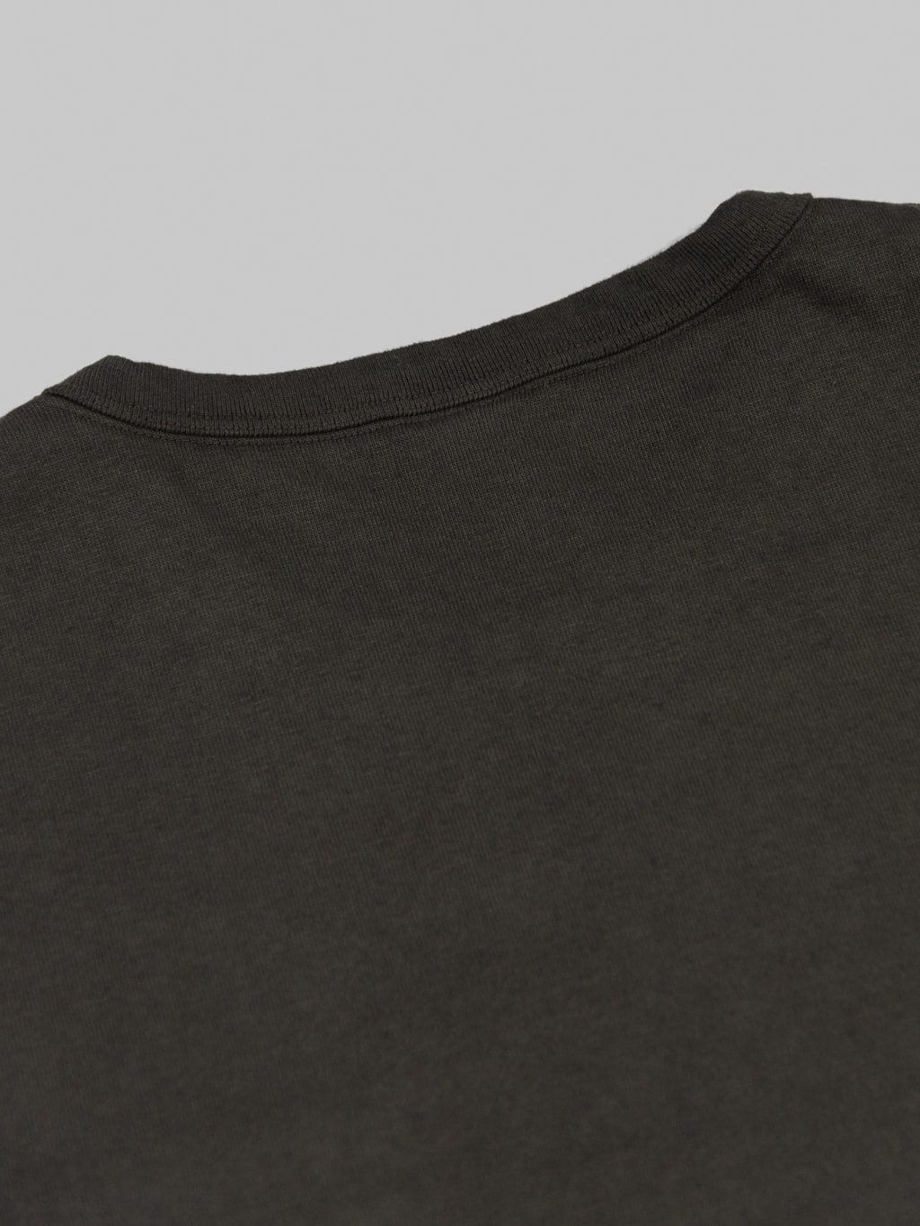 trophy clothing od henley tee black collar stitching